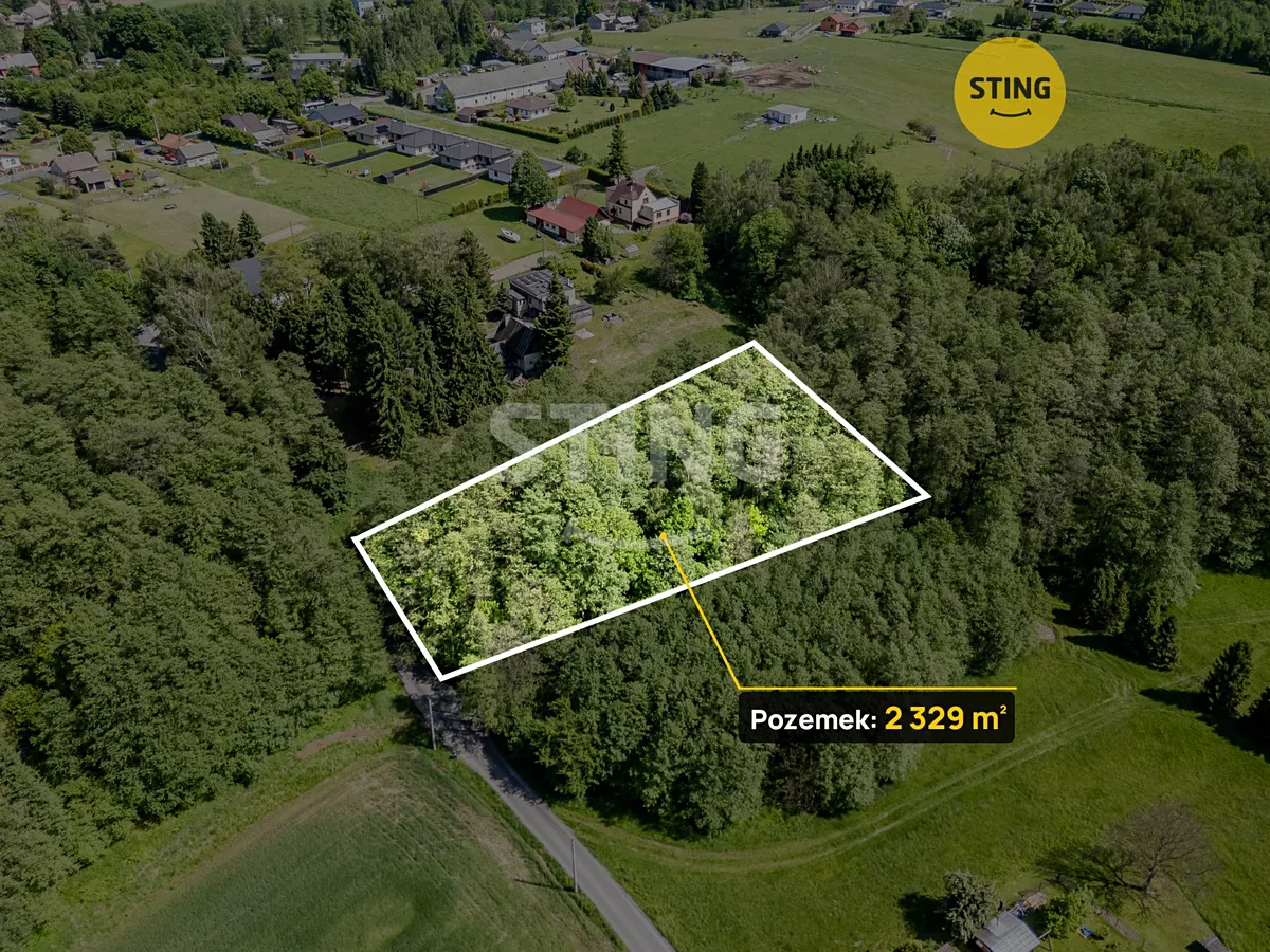 Prodej pozemku 2329 m²